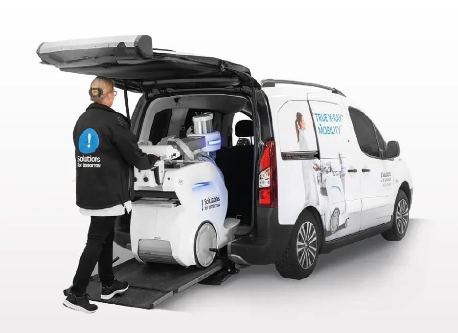 Röntgen på väg - mobila röntgenmaskiner till Småland